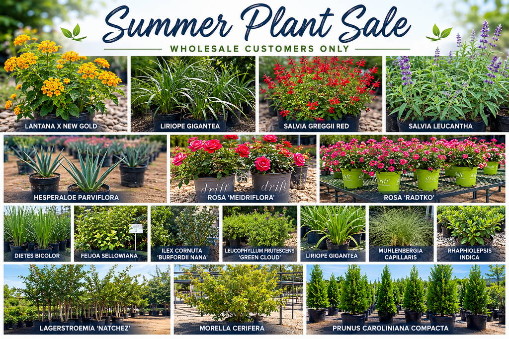 Summer Plant Sale for Wholesale Customers